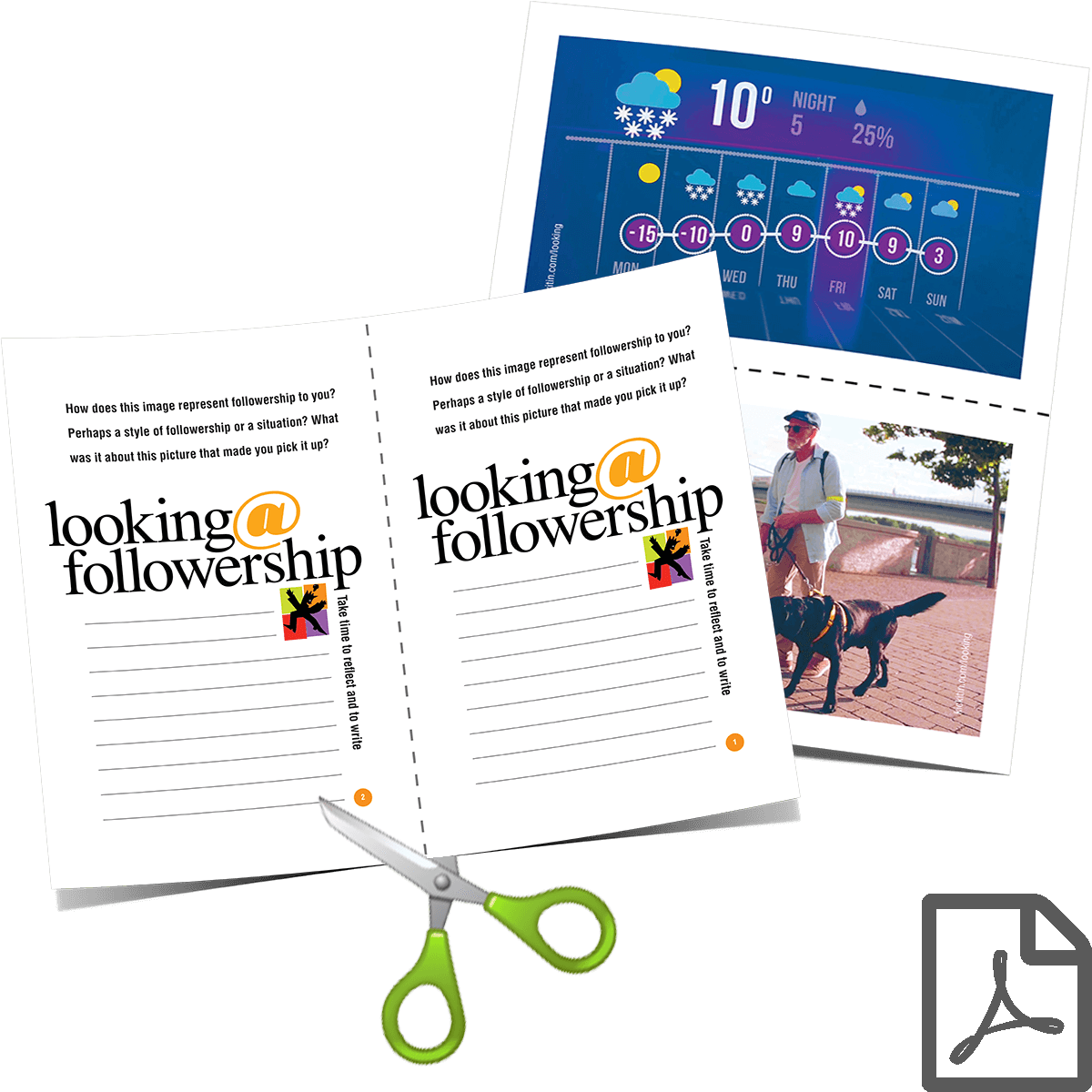 Looking@Followership DIY Cards